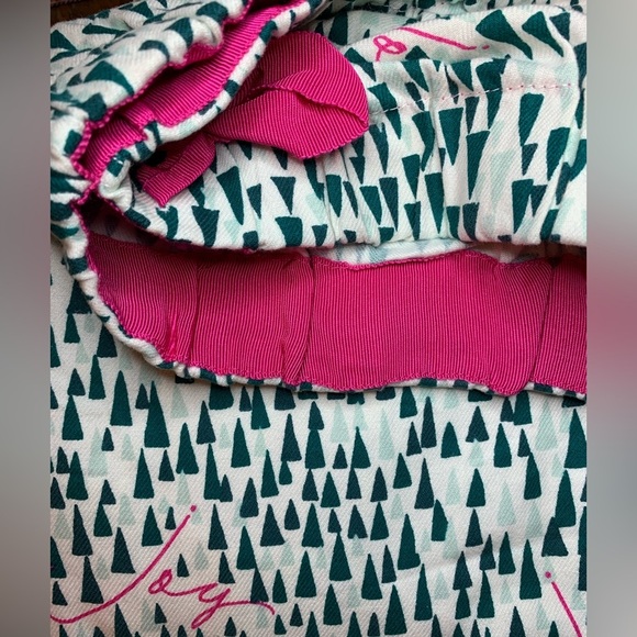 LANDSEND WOMENS PJ SET Knit Tee Shirt Top & Cotton Flannel Pants PETITE LARGE - Picture 4 of 5